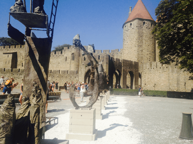 Entrance to the Cité de Carcassonne