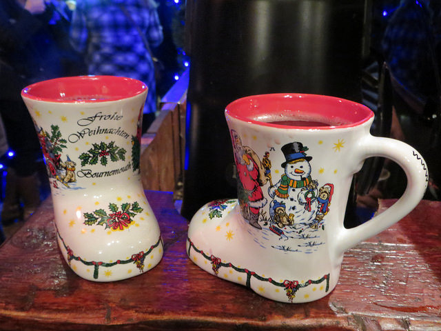 Christmas market mugs. Taken by Alex Liivet via Flickr.