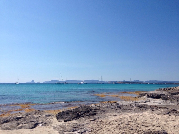 View from Formentera.