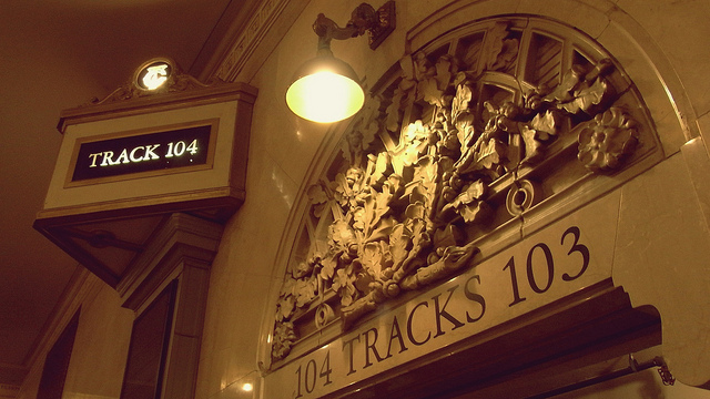 Tracks at Grand Central. Taken by Matt_Weibo via Flickr.