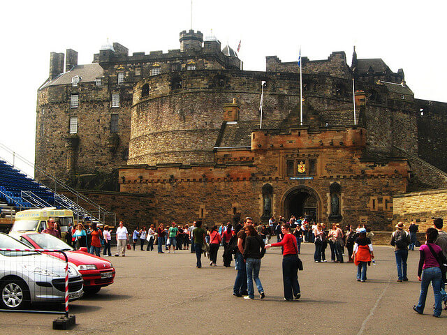 Edinburgh Castle. Taken by Hector Garcia via Flickr.