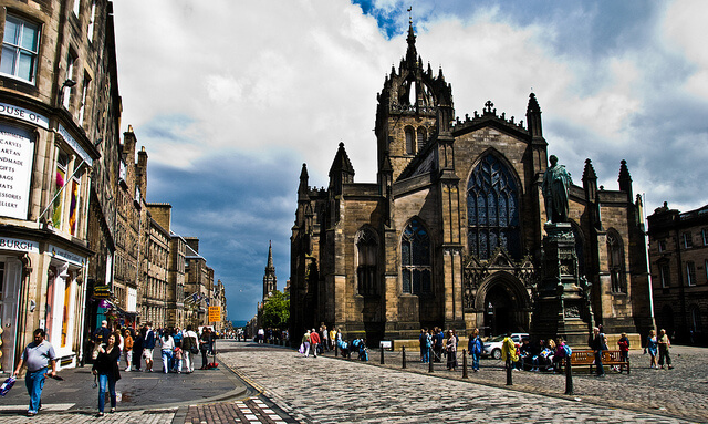 St. Giles' Cathedral. Taken by Gary Ullah via Flickr.