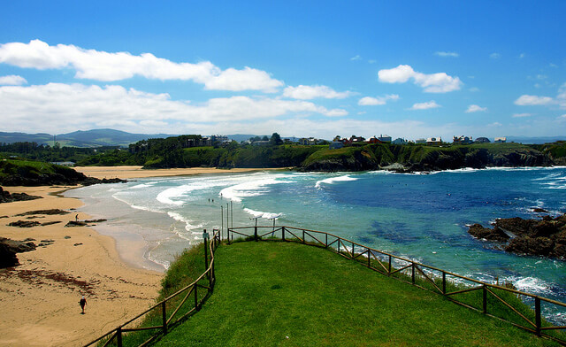 Playa de Anguileiro near Asturias. Taken via Flickr.