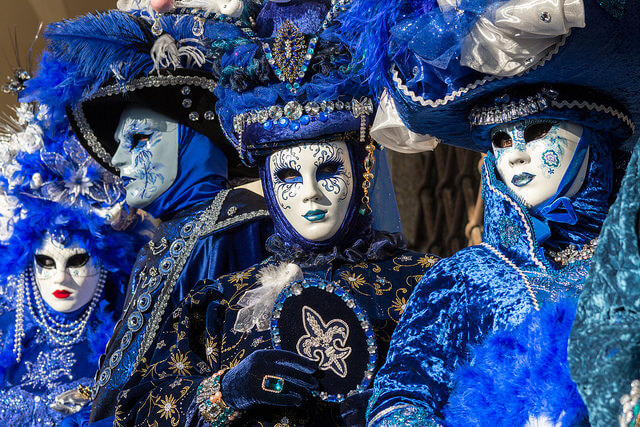 Carnival in Venice. Taken by Salvatore Gerace via Flickr.