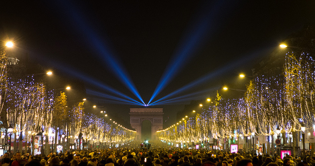 New Year's Eve, Champs-Elysées